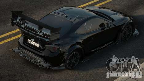 Subaru BRZ [Blek] для GTA San Andreas