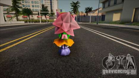 Sonic R Skin - Amy Rose для GTA San Andreas