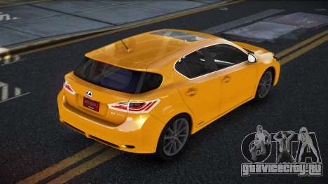 Lexus CT200H 11th для GTA 4