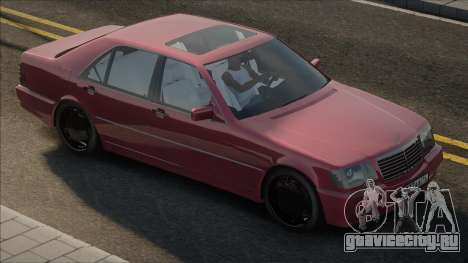 Mercedes-Benz W140 S600 JST для GTA San Andreas