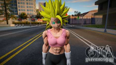 Bra (Universe 16) SSJ transformaciones v5 для GTA San Andreas