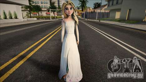 Elsa Frozen [2] для GTA San Andreas