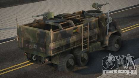 Capuchin Guntruck (M54) from Mercenaries 2: Worl для GTA San Andreas