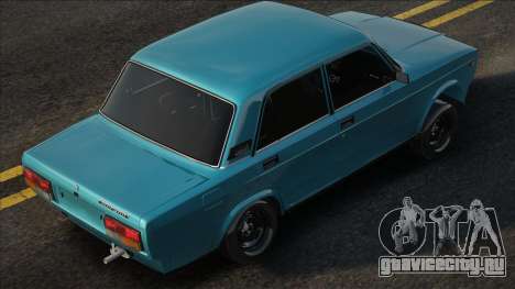 Vaz 2107 [Blue] для GTA San Andreas