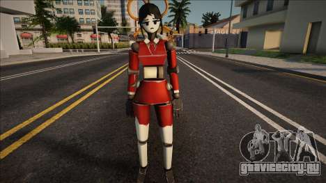 Saprina (aka Sap Girl) (Team Fortress 2) Red для GTA San Andreas