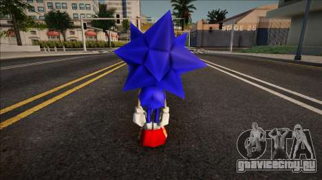 Sonic R Skin - Sonic для GTA San Andreas