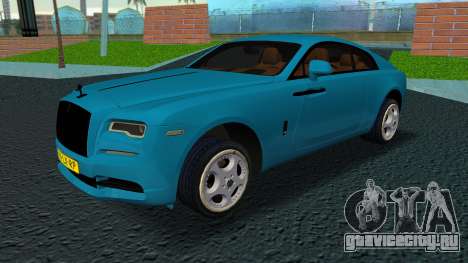 Rolls Royce Black Badge Wraith для GTA Vice City