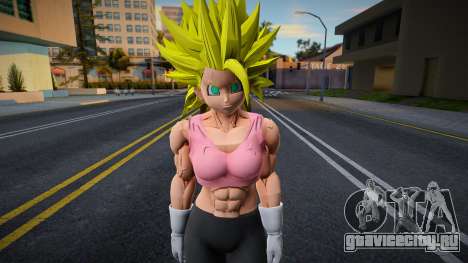 Bra (Universe 16) SSJ transformaciones v4 для GTA San Andreas