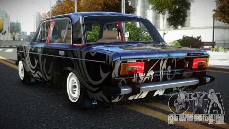 VAZ 2106 SD-R S12 для GTA 4