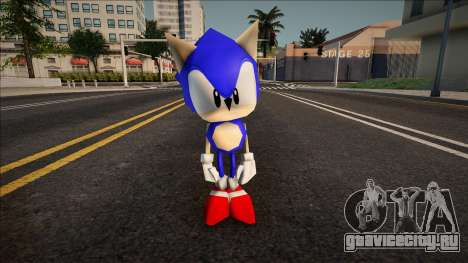 Sonic R Skin - Sonic для GTA San Andreas