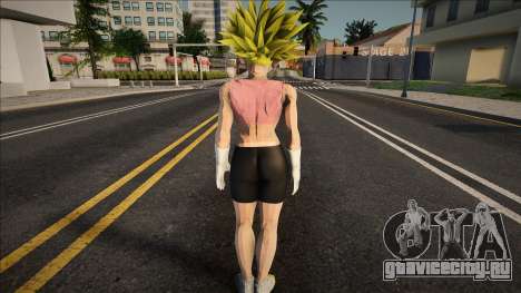 Bra (Universe 16) SSJ transformaciones v2 для GTA San Andreas