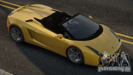 Lamborghini Gallardo Cabrio для GTA San Andreas