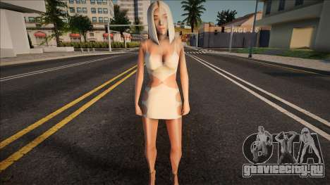 Сексапильная блондинка Ирина для GTA San Andreas