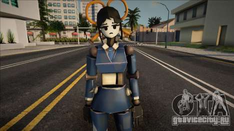 Saprina (aka Sap Girl) (Team Fortress 2) Blue для GTA San Andreas