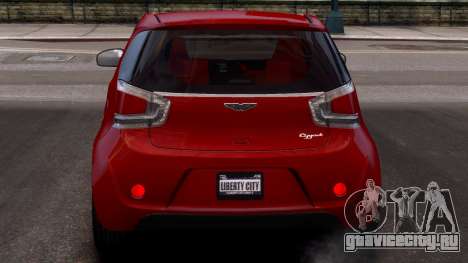 2010 Aston Martin Cygnet v1.0 для GTA 4