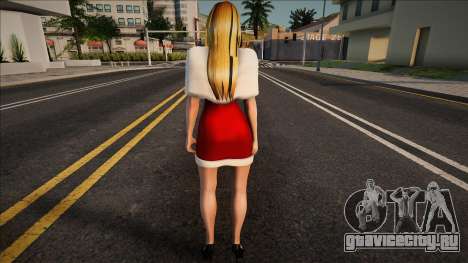 Girl Xmas для GTA San Andreas