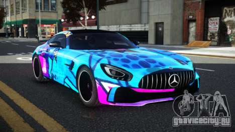 Mercedes-Benz AMG GT R 17th S5 для GTA 4