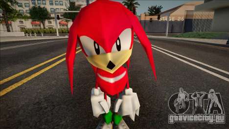 Sonic R Skin - Knuckles для GTA San Andreas