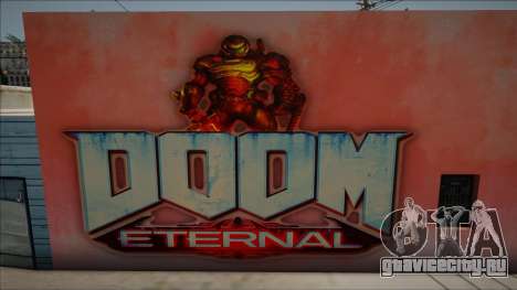 DOOM Eternal Mural для GTA San Andreas