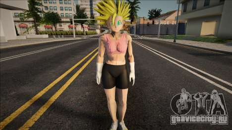 Bra (Universe 16) SSJ transformaciones v2 для GTA San Andreas