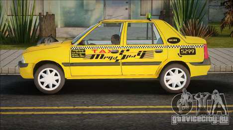 Dacia Solenza Taxi Yellow для GTA San Andreas