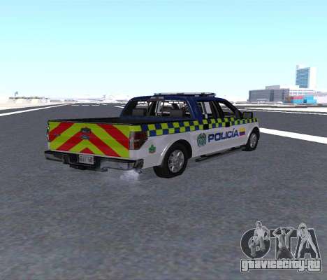 Vehiculo de policia de Colombia nuevo для GTA San Andreas