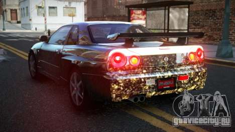 Nissan Skyline R34 PNZ S10 для GTA 4