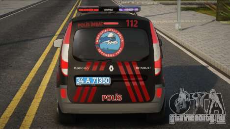 Renault Kangoo Touch Yunus Polis Ekip Aracı для GTA San Andreas