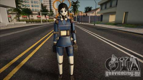 Saprina (aka Sap Girl) (Team Fortress 2) Blue для GTA San Andreas