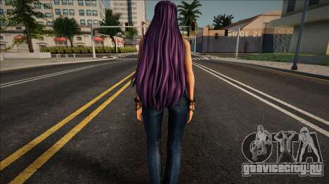 Loung with Jeans v3 для GTA San Andreas