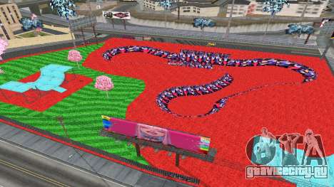 Colourful Skate Park для GTA San Andreas