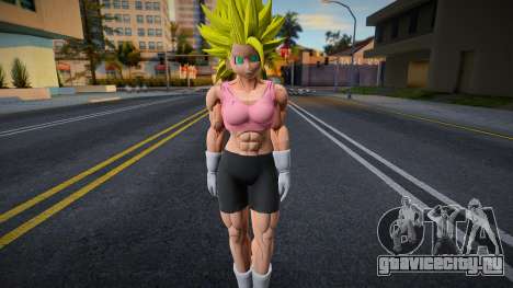 Bra (Universe 16) SSJ transformaciones v4 для GTA San Andreas