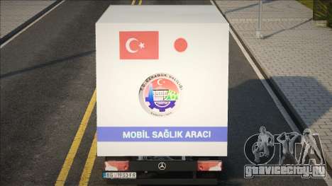 Mercedes Sprinter Mobil Saglık Aracı Modu для GTA San Andreas