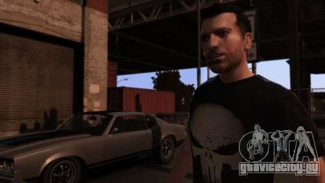 The Punisher Outfits for Niko для GTA 4