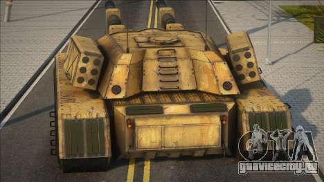 X-66 Mammoth Tank (with Default camouflage) from для GTA San Andreas