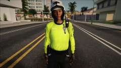 Sahin Motorize Trafik Timleri Kasklı Skin для GTA San Andreas