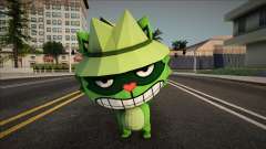 Shifty del juego Happy Tree Friends False Alarm для GTA San Andreas