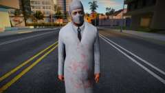 German scientist face mask o Científico aleman c для GTA San Andreas