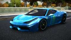 Ferrari 458 ZX-R S9 для GTA 4