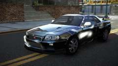 Nissan Skyline R34 PNZ S6 для GTA 4