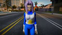 Trunks Del Futuro Mujer для GTA San Andreas
