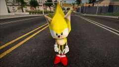 Sonic R Skin - Super Sonic для GTA San Andreas