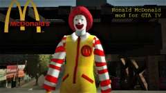 Ronald McDonald для GTA 4