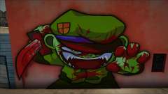 Mural Fliqpy Bloody для GTA San Andreas