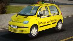 Daewoo Matiz Taxi Yellow для GTA San Andreas