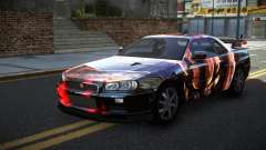 Nissan Skyline R34 PNZ S5 для GTA 4