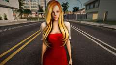 Girl Xmas для GTA San Andreas