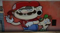 Mural Day Out Mario для GTA San Andreas