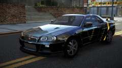 Nissan Skyline R34 PNZ S14 для GTA 4