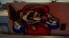 Mural Super Horror Mario для GTA San Andreas